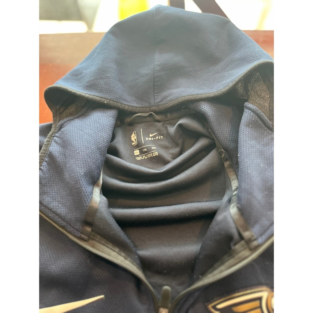Nike Men's New Orleans Pelicans Dri FIT Full Zip Jacket XXL Navy Blue - Picture 3 of 14